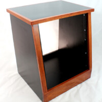 12U Rolling Cherry Rack