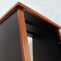 12U Rolling Cherry Rack